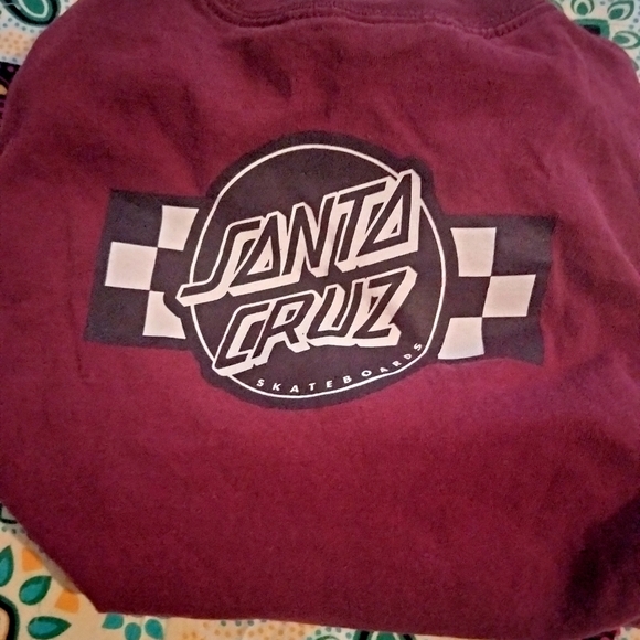 Long Sleeved Santa Cruz Skate Shirt - Picture 2 of 4